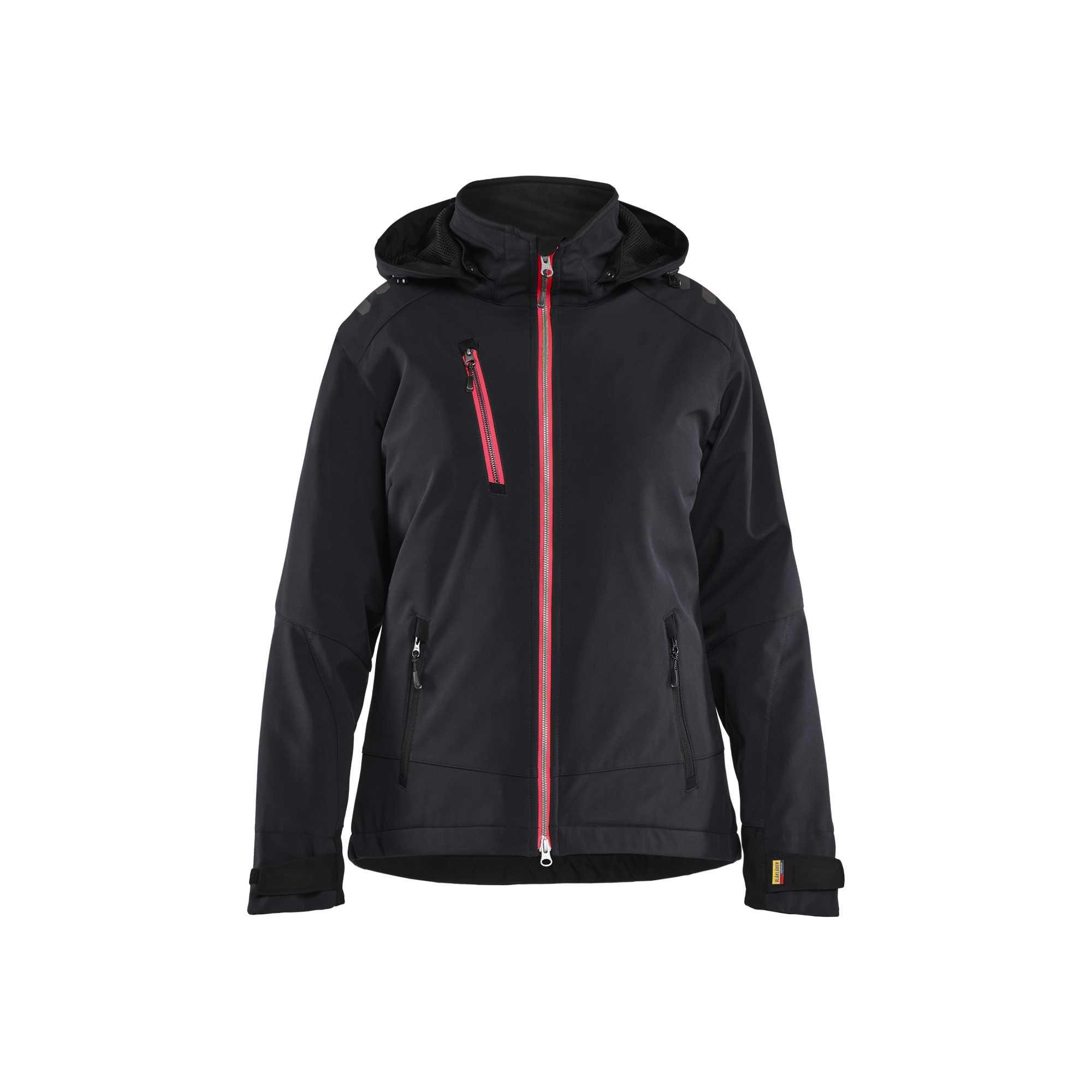 BLAKLADER 47512513 Women’s Lightweight Lined Winter Jacket Softshell Hi Vis Reflective Softshell Work Jacket WOMEN - Waterproof